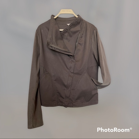 Hem and thread Zip Up jacket/shirt - Picture 1 of 3